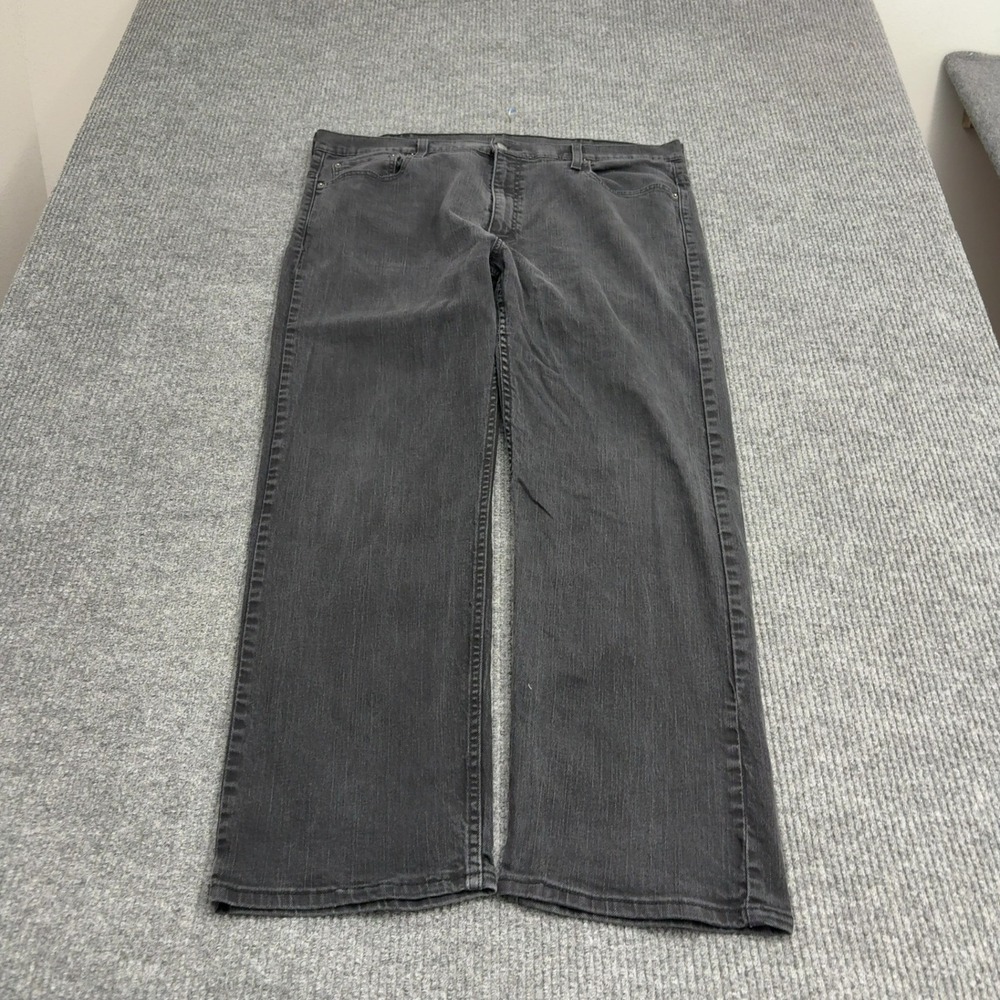 Levi Strauss Jeans Mens W40 L32 Black Cotton Elastane Stretch Denim Casual Style